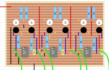 Sensor circuit diagram